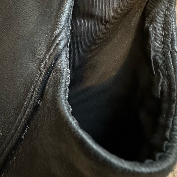 BANANA REPUBLIC | Genuine Black Leather Vintage Vest - Picture 6 of 7